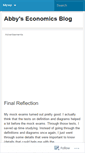 Mobile Screenshot of abbyseconblog.wordpress.com