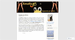 Desktop Screenshot of amattajm.wordpress.com