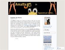 Tablet Screenshot of amattajm.wordpress.com