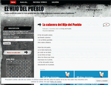 Tablet Screenshot of hijodelpueblo.wordpress.com
