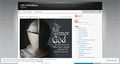 Desktop Screenshot of lpfuniversal.wordpress.com