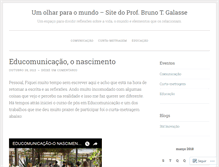 Tablet Screenshot of brunogalasse.wordpress.com