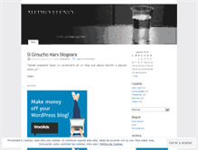 Tablet Screenshot of mediolleno.wordpress.com