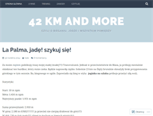 Tablet Screenshot of 42kmandmore.wordpress.com