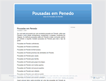 Tablet Screenshot of pousadasempenedo.wordpress.com