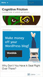 Mobile Screenshot of cogfriction.wordpress.com