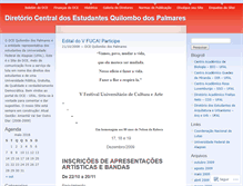 Tablet Screenshot of dceufal.wordpress.com
