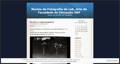 Desktop Screenshot of labartefotografia.wordpress.com