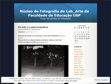 Tablet Screenshot of labartefotografia.wordpress.com