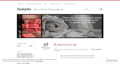 Desktop Screenshot of ikadeepika.wordpress.com