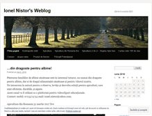 Tablet Screenshot of ionelnistor.wordpress.com