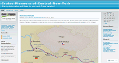 Desktop Screenshot of cruiseplannerscny.wordpress.com