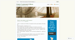 Desktop Screenshot of ccashmore.wordpress.com
