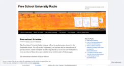 Desktop Screenshot of fsuradio.wordpress.com