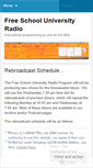 Mobile Screenshot of fsuradio.wordpress.com