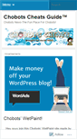 Mobile Screenshot of chobotsnews.wordpress.com