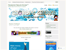 Tablet Screenshot of chobotsnews.wordpress.com
