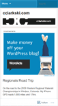 Mobile Screenshot of cclarkski.wordpress.com