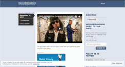 Desktop Screenshot of impossiblemadness.wordpress.com