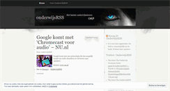 Desktop Screenshot of onderwijsrss.wordpress.com