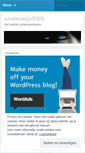 Mobile Screenshot of onderwijsrss.wordpress.com