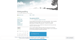 Desktop Screenshot of hildegunnb.wordpress.com