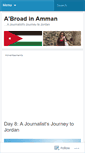 Mobile Screenshot of abroadinamman.wordpress.com