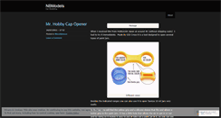 Desktop Screenshot of nbmodels.wordpress.com