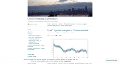 Desktop Screenshot of goodmorningeconomics.wordpress.com