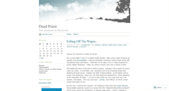 Desktop Screenshot of deadpriest.wordpress.com