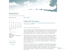 Tablet Screenshot of deadpriest.wordpress.com