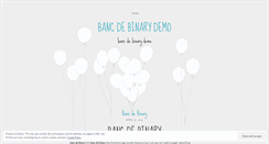 Desktop Screenshot of eteamz.bancdebinarydemo.wordpress.com