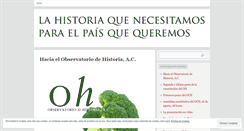 Desktop Screenshot of politicahistoriografica.wordpress.com