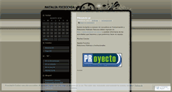Desktop Screenshot of nataliaficicchia.wordpress.com