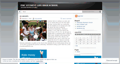 Desktop Screenshot of fmcstudentlife.wordpress.com