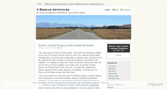 Desktop Screenshot of mybikramadventure.wordpress.com