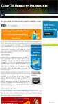 Mobile Screenshot of comptiamobilityexams.wordpress.com