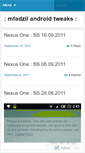 Mobile Screenshot of mfadzil.wordpress.com