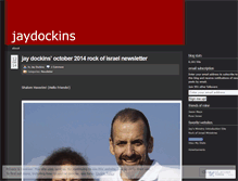 Tablet Screenshot of jaydockins.wordpress.com