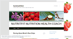 Desktop Screenshot of lucienutrition.wordpress.com