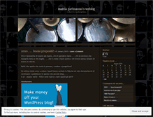 Tablet Screenshot of mattiagarimanno.wordpress.com