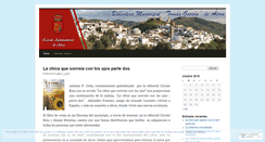 Desktop Screenshot of bibliotecatomasgarcia.wordpress.com