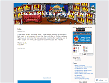 Tablet Screenshot of cxdude64.wordpress.com