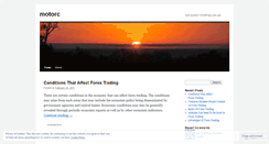 Desktop Screenshot of motorc.wordpress.com