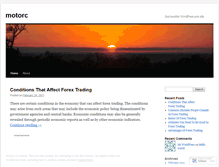 Tablet Screenshot of motorc.wordpress.com