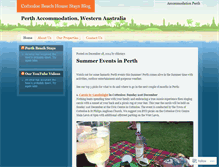 Tablet Screenshot of cbhstays.wordpress.com