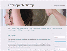Tablet Screenshot of deniseporterkemp.wordpress.com