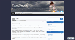 Desktop Screenshot of celticsinger.wordpress.com