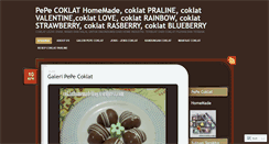 Desktop Screenshot of coklathomemadeblog.wordpress.com