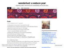 Tablet Screenshot of madabroad.wordpress.com